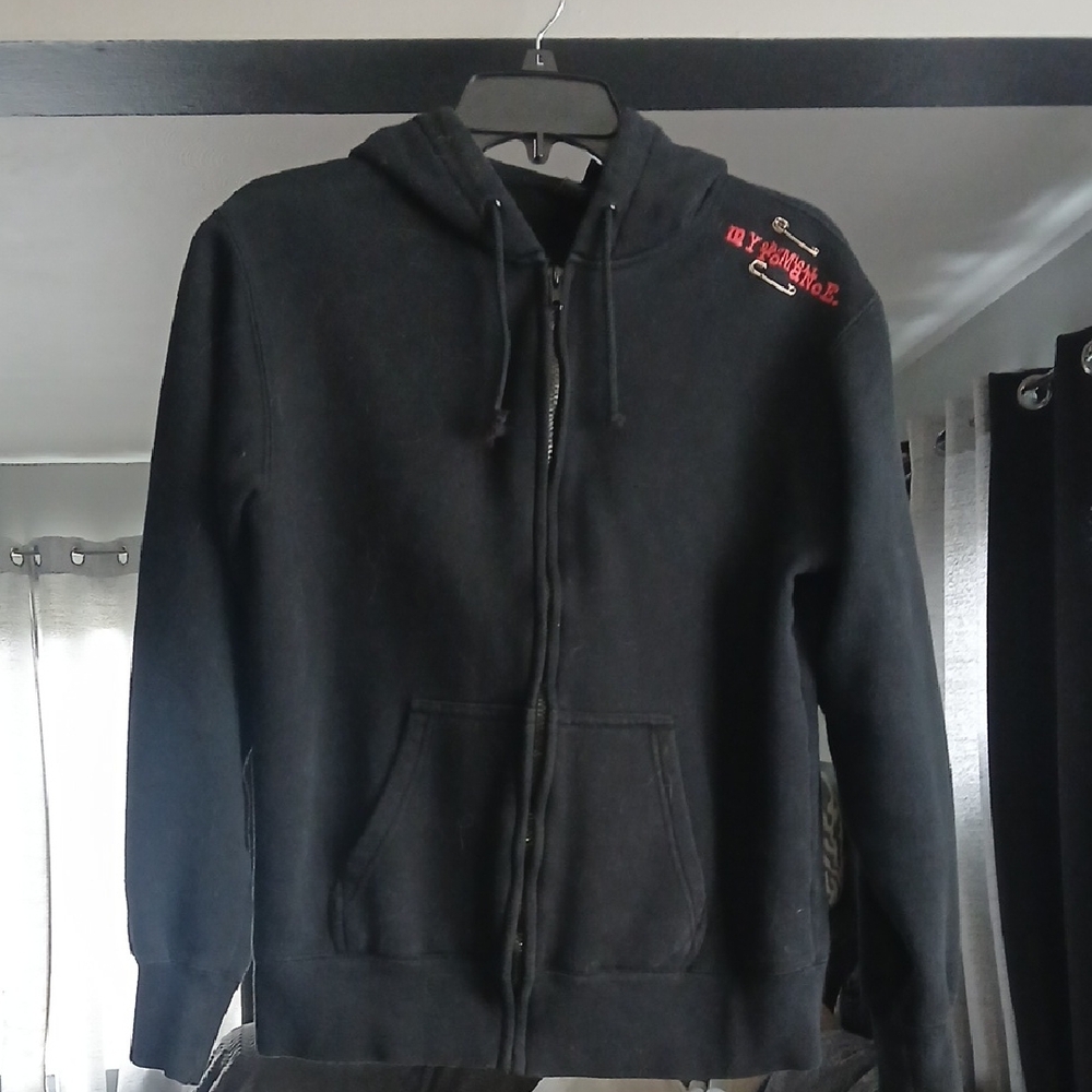 My Chemical Romance Black Zip-Up Hoodie